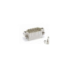 Insert HEE, Raccordement à Sertir, mâle, 40 pin, 16A, Polycarbonate, 16B|32B 
